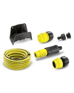 Hose set with hose hanger, 15 m