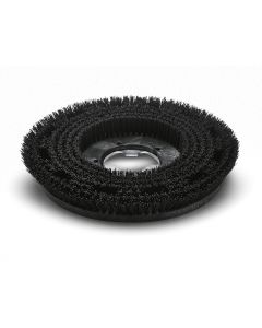 Disc brush, hard, black, 430 mm 