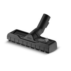 Switchable wet and dry floor nozzle with integrated parking nib for WD series
